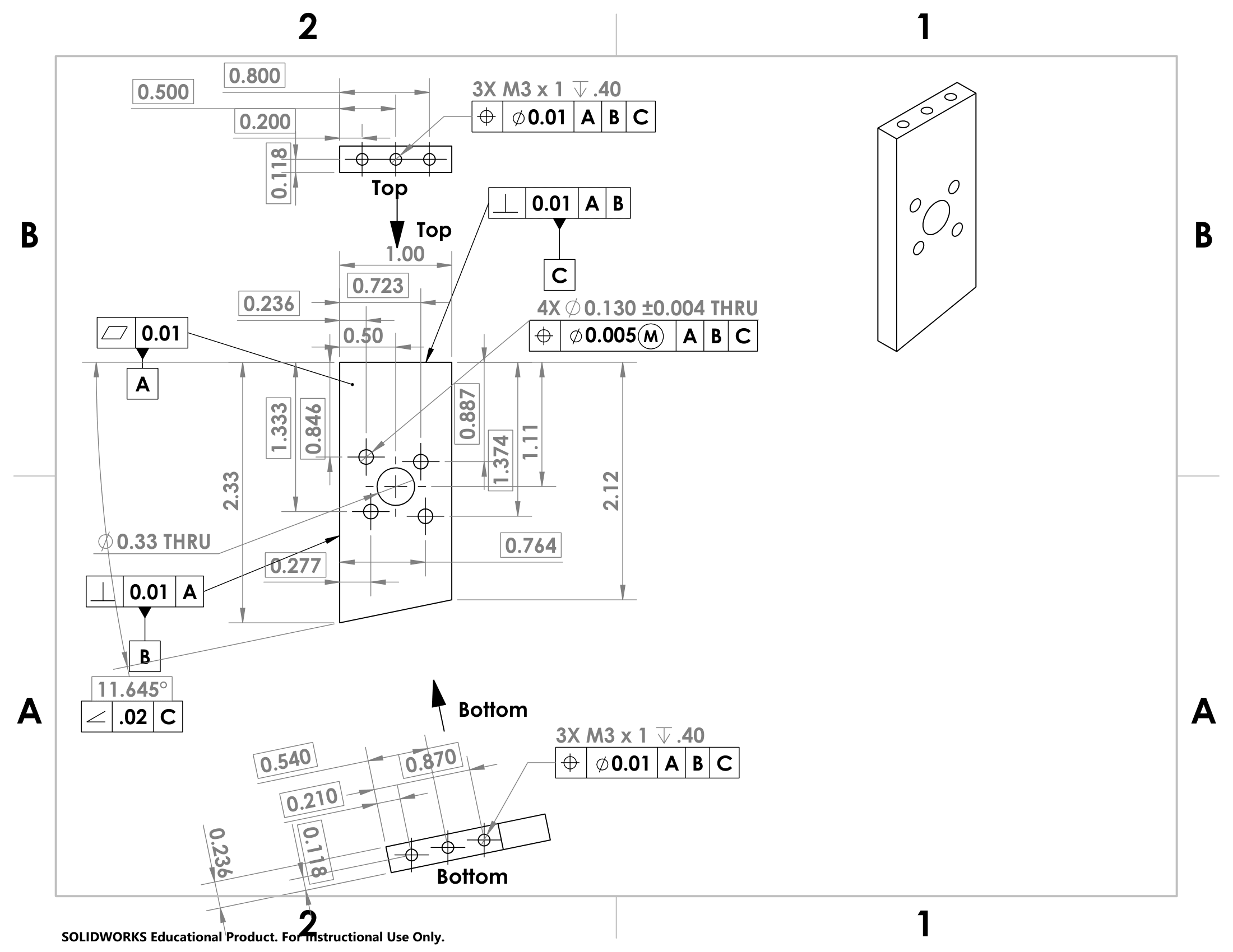 Motor Mount Drawing
